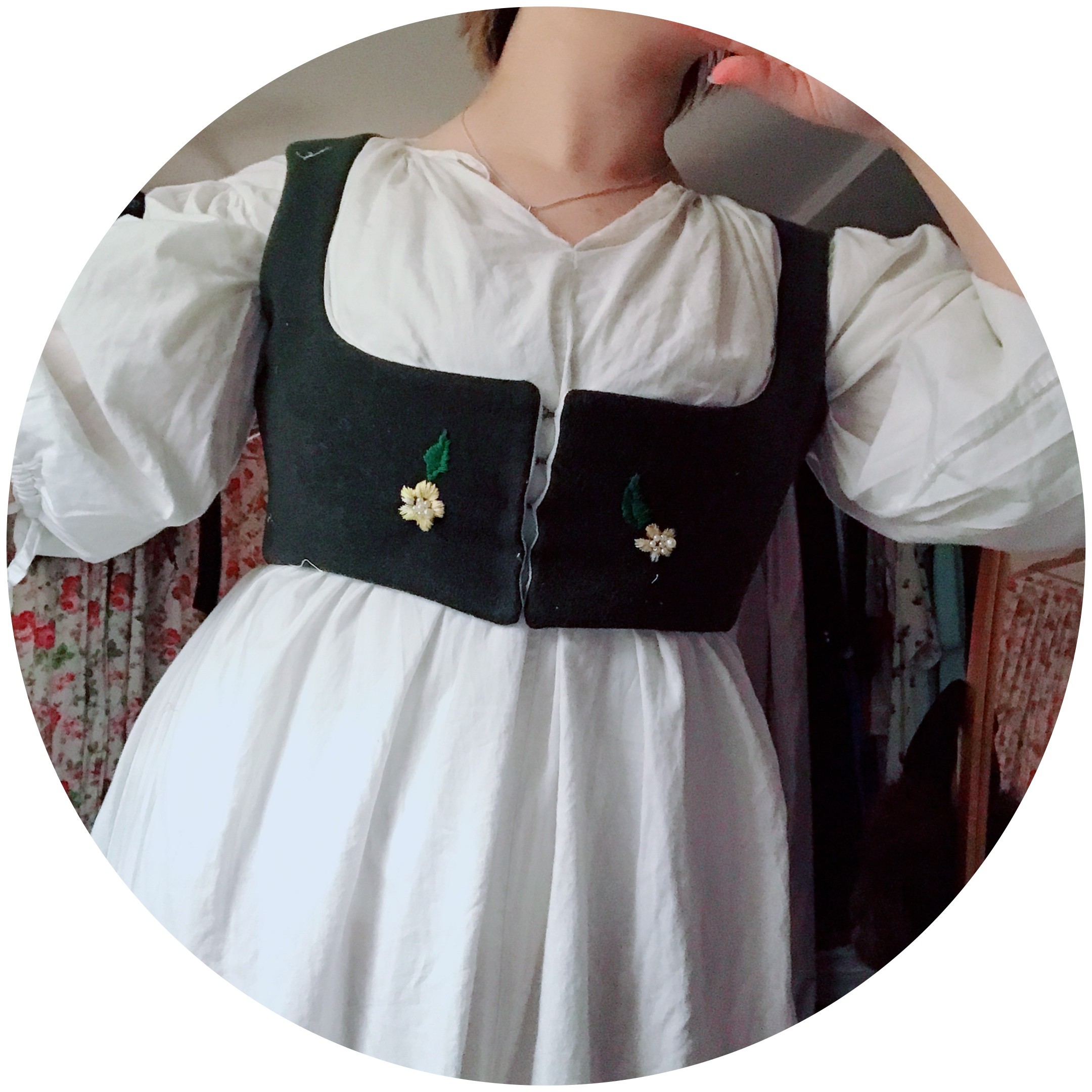 Gilet cottagecore