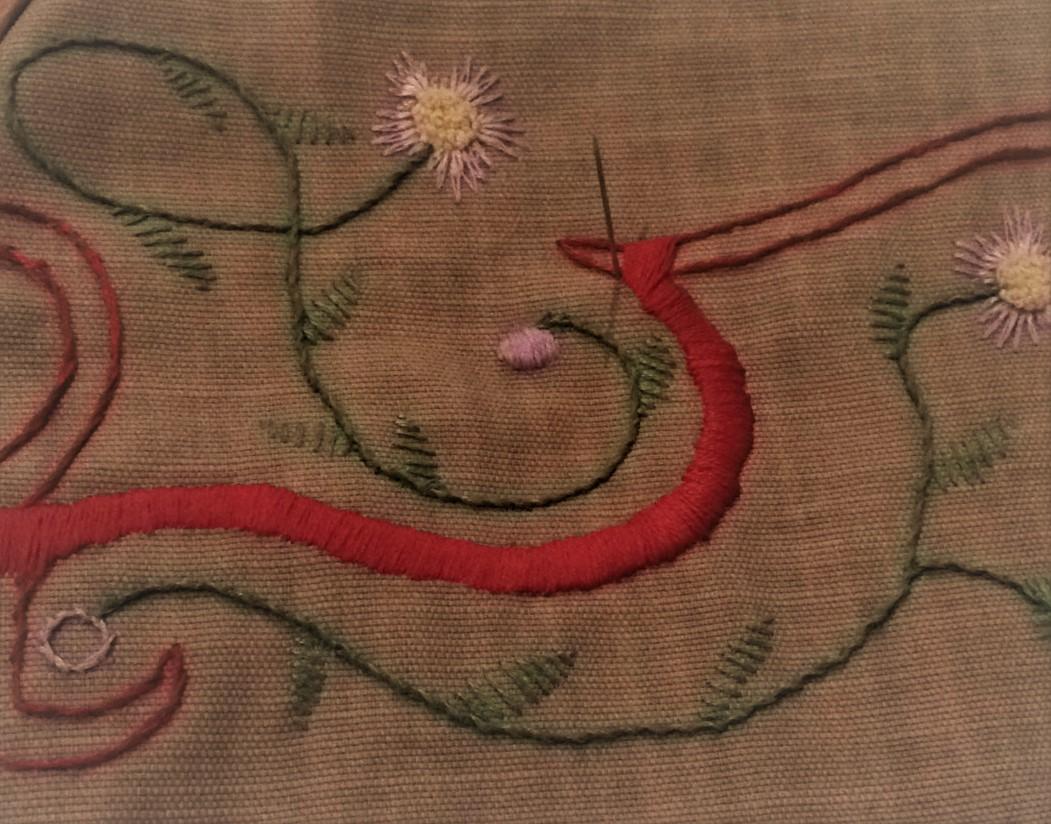Broderie 18ème